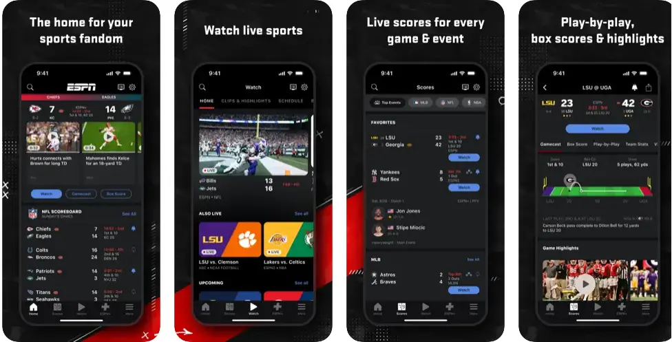 ESPN+ Video Streaming App